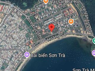 Bán đất 1000m2 tại hoàng sa, thọ quang, sơn trà, đà nẵng, 100 triệu / m2