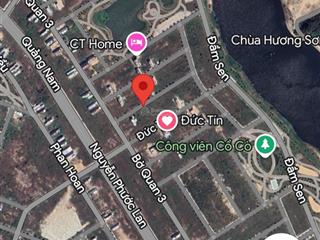 Bán đất đầm sen nam hòa xuân gần công viên b2.130 lô 1x, giá chỉ 4 tỷ 050.  0932 558 ***