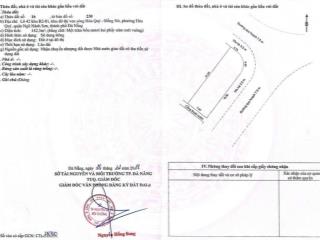 Bán lô góc nam hoà xuân đối diện trường học b2.81 lô 42, giá 6 tỷ 950.  0932 558 ***