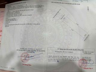 Bán đất nam hoà xuân đường hói kiểng 7 b2.37 lô 2x giá 5ty1.  0932 558 ***