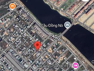 Bán cặp đất nam hoà xuân đường bờ quan 9 gần đảo kim cương b2.20 lô x,x giá 12ty9.  0932 558 ***