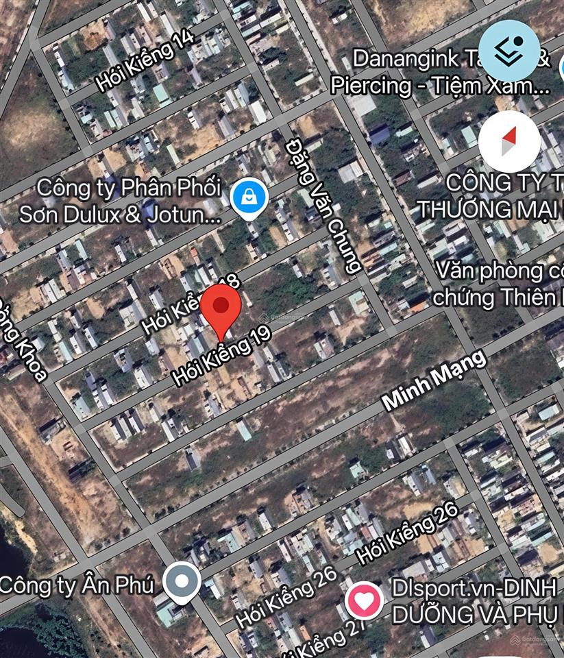 Bán đất nam hoà xuân đường hói kiểng 19 hướng đông nam b2.56 lô 9x sạch giá 5ty630.  0932 558 ***