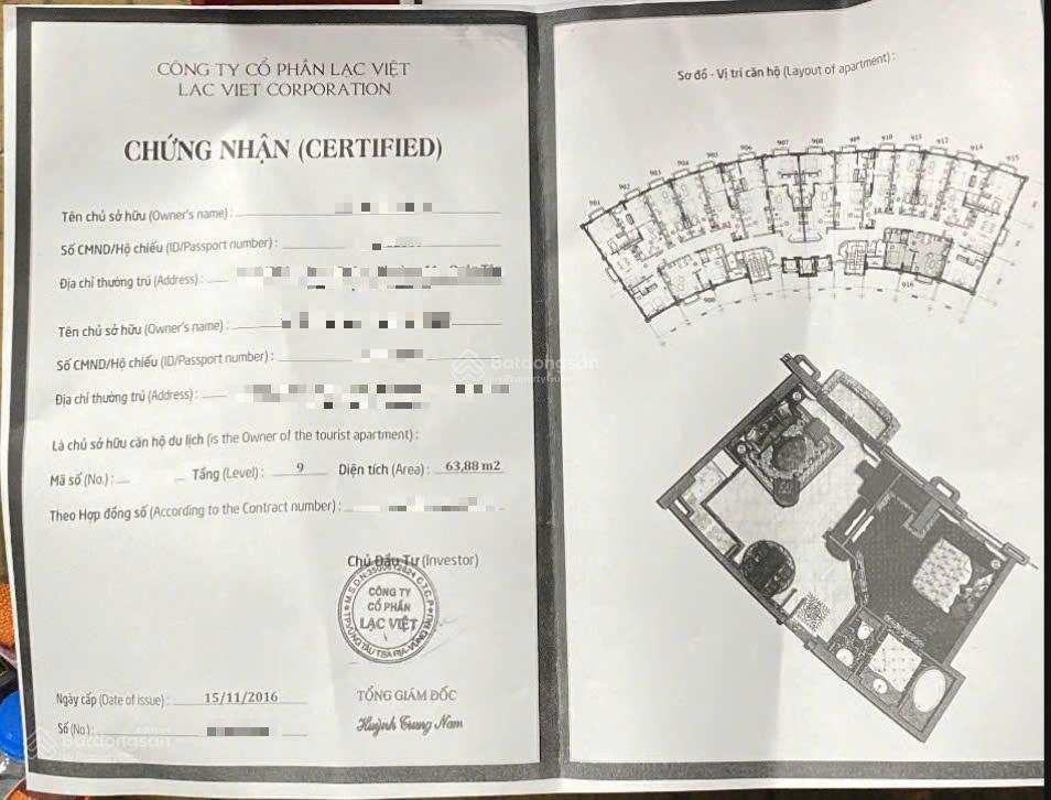 Bán ch imperial ks 5 sao vt  giá 2.9 tỷ  lợi nhuận 132 triệu/ năm + 12 ngày nghỉ dưỡng