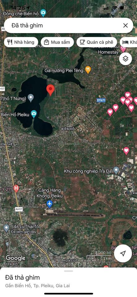 Cần bán lô đất mt đường phó đức chính, xã biển hồ  0866 797 ***