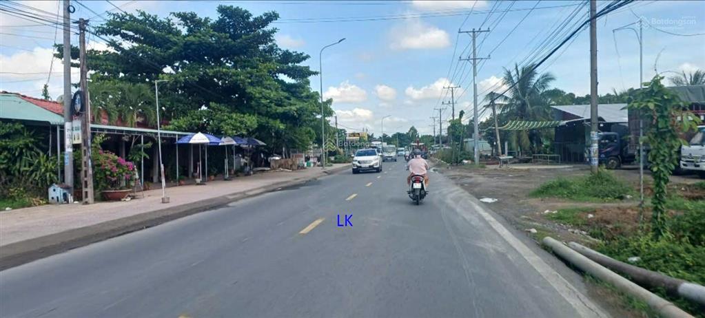 Bán mặt bằng 1.550m² (12m x 134m, thổ 1.100m²) quốc lộ 30, xã mỹ hiệp, h cao lãnh