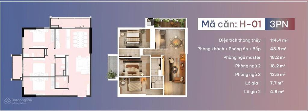 Cần bán căn góc 3phòng ngủ 3 vệ sinh diện tích thông thủy 110m2 đầy đủ tiện nghi, nội thất cao cấp