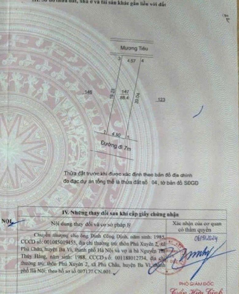 88m2 PHÂN LÔ - Ô TÔ VÀO - KINH DOANH - 2 MẶT TIỀN,NGAY CỔNG TRƯỜNG NGHỀ, YÊN VĨNH, HOÀI ĐỨC, nhỉnh 10 tỷ