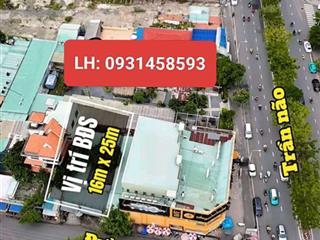 Bán nhà mt khu trần não, q2. dt 11x24. tiện xây chdv/vp hầm 6 tầng. khai thác 300 tr/th. giá 29 tỷ