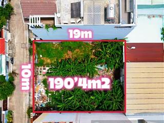 Ngợp bank, chỉ 107 tr/m2 đất xây vp/chdv 5 tầng đường số trần não, p.an khánh q2. dt 13x25 cn.335m2