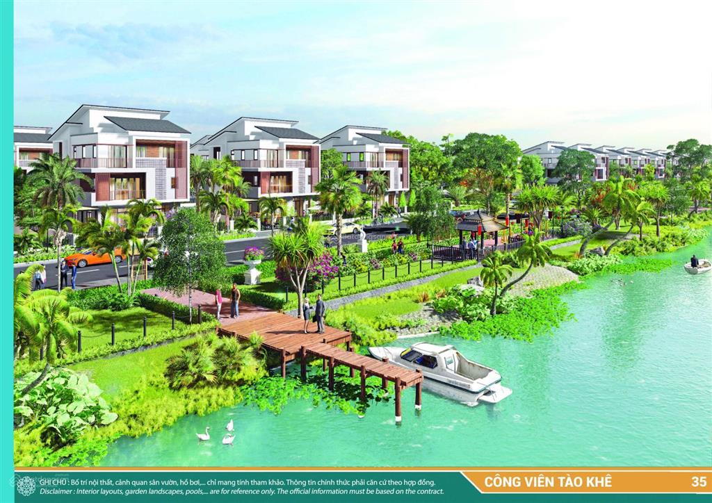 Nhà vườn centa riverside 160m2  170m2  180m2  225m2 mới, đẹp như mơ