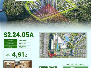 Bán căn hộ sân vườn 3pn xinh đẹp eco retreat