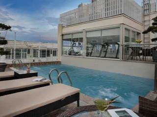 Bán khách sạn mp nguyễn thái học hoàn kiếm dịch vụ đẳng cấp 5 sao 360m2  10t 2 hầm ô tô 2 chiều