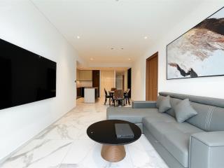 The crest metropole thủ thiêm  cho thuê căn 2pn tầng cao full nội thất giá 37 triệu.  0938 125 ***