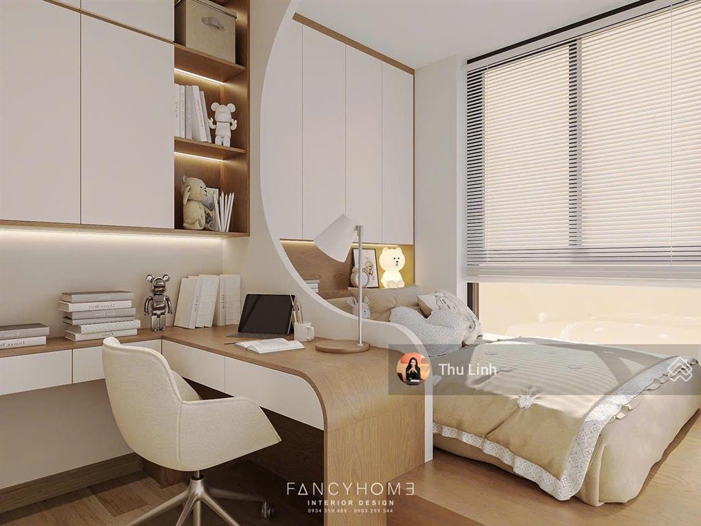 Cho thuê căn 2 phòng ngủ sentosa sky park, 18tr/tháng bao phí quản lý và dịch vụ, full nội thất.