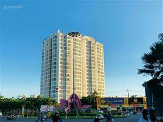Bán căn hộ tây nguyên plaza, 89m2, 2 phòng ngủ, tây nam, 2wc, sổ hồng, thang máy, full nội thất