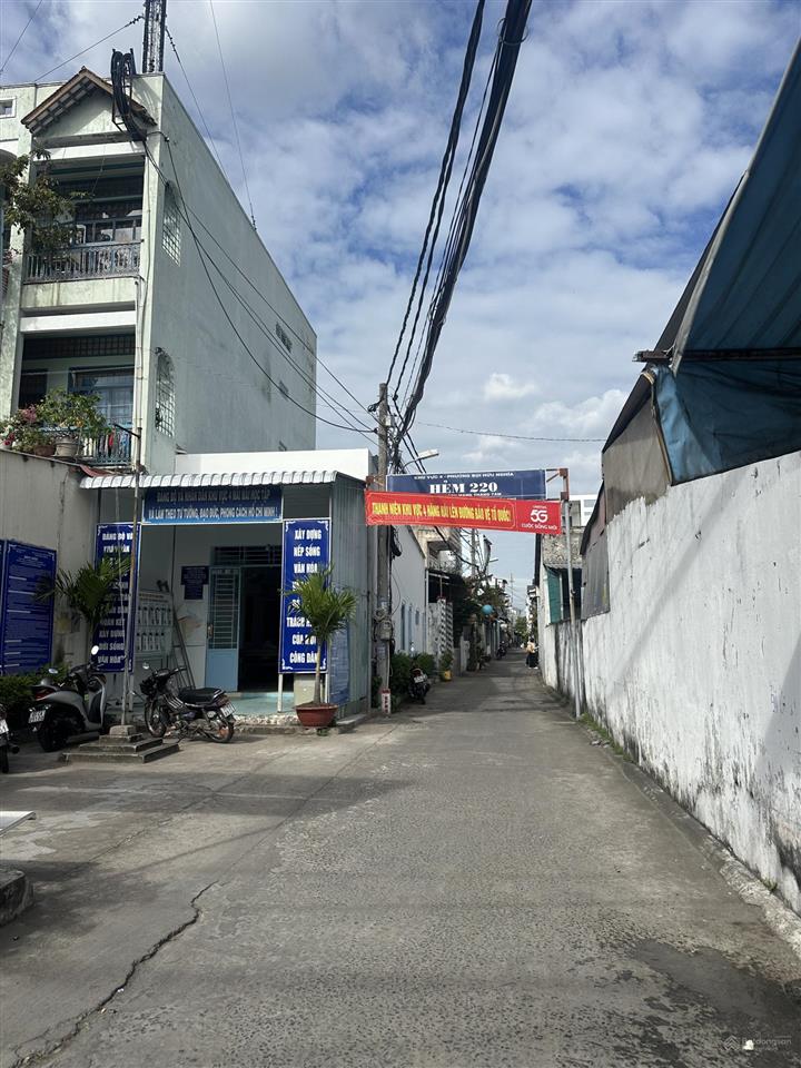 Nhà 1 phòng ngủ, hẻm 220 cmt8, bùi hữu nghĩa cần thơ, mới 100%, oto taxi vivu, cách đầu hẻm 20m