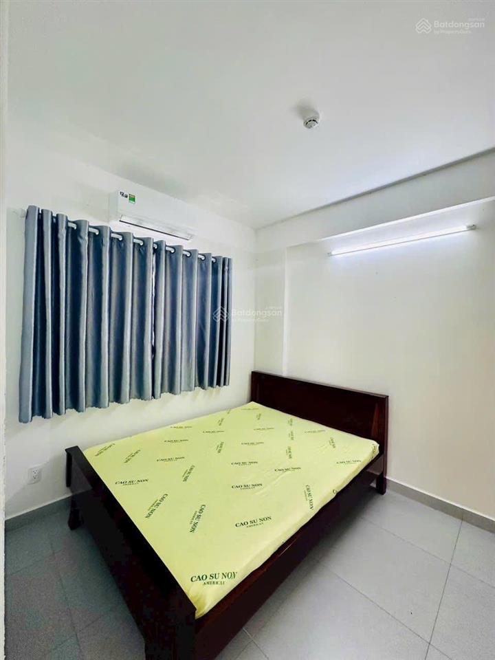 Cho thuê căn góc nam long 45m2, 1 phòng ngủ, full nội thất, 2 ban công, mới, thang máy, bãi xe