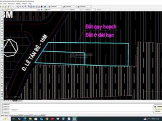 Hạ 5 tỷ bán trong tháng chỉ 33 triệu/m2 đất mặt tiền lê tấn bê, an lạc, bình tân 24x80m đất ở