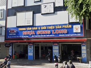 Cho thuê nhà 3 tầng mặt tiền điện biên phủ sát hà huy tập