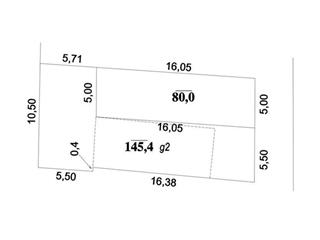 80m2 thôn tiên hùng  xã nguyên khê  đông anh. cách đường qlo3 mở rộng, bờ lè sông đào 80m.