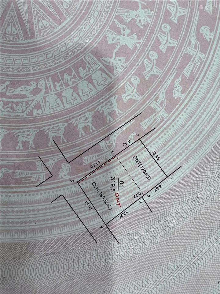 Bán 96,6m2 đất bìa làng thôn hoàng dương, đường rộng 8m. quy hoạch mở rộng đường lên đến 17m