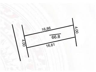 66.8m2 thôn bắc gĩa. đường thông rộng 3,5m. khổ đất đẹp tài chính hợp lý.