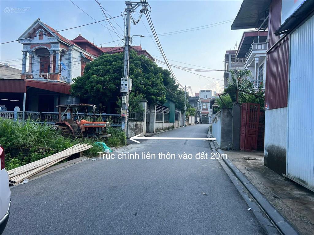 91,8m2 thôn tiên hùng  xã phúc thịnh  hà nội ( xã nguyên khê  huyện đông anh cũ ). đường rộng 5m