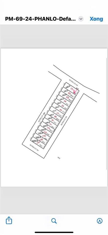 120m2 thanh thuỷ hai mặt tiền gần hồ phượng mao chỉ nhỉnh 500tr