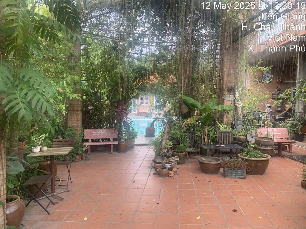 Bán homestay 22 phòng + 1 nhà đều hành 6 phòng + hồ bơi, sân vườn, nhà hàng... giá 16 tỷ