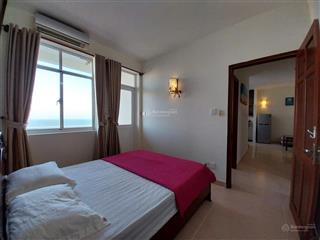 Cho thuê căn hộ view biển 2 pn, cách bãi tắm 150m đi bộ, chung cư 145 phan chu trinh, 6,5 triệu