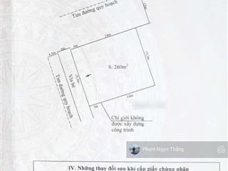 Bán 260m2 đất lô góc siêu đẹp tuyến 2 lê hồng phong  hải phòng. 0968 005 ***, tpt