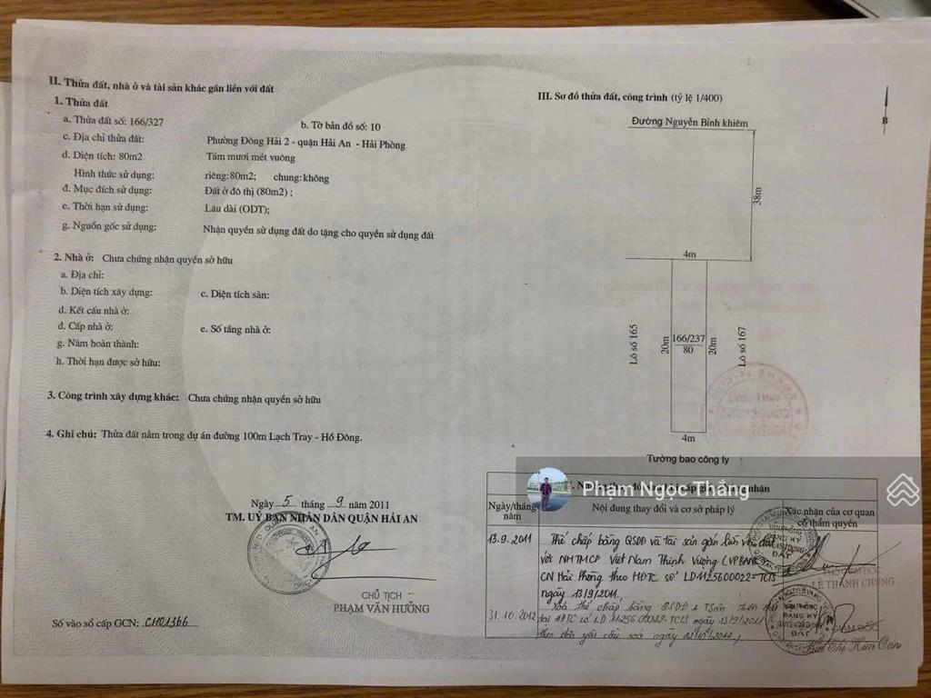 Bán 3 lô liền kề 240m2 mặt đường nguyễn bỉnh khiêm hải phòng 0968 005 *** #tpt