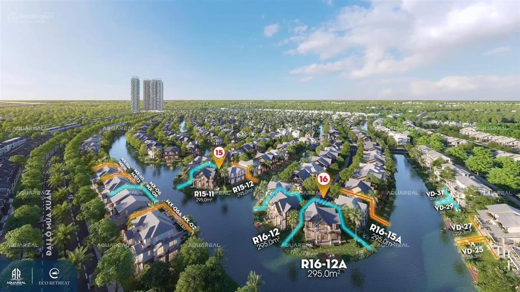 Chuyển nhượng căn biệt thự đảo song lập eco retreat long an