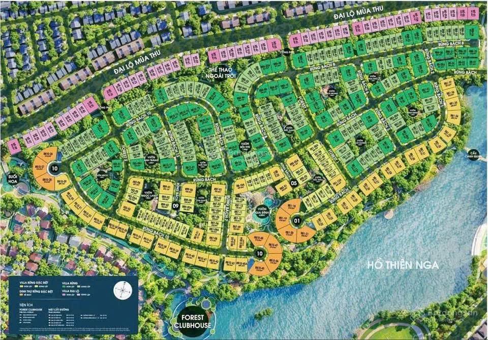 Giỏ hàng chuyển nhượng villa đảo và villa rừng giá tốt