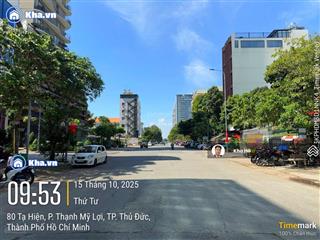 Bán đất 63 tạ hiện tml huy hoàng  xây dựng hầm 7 tầng  mặt tiền kinh doanh 25m trung tâm quận 2