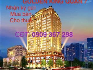 Duy nhất 1 lô retail 130m giá 19 tỷ tại tầng trệt tòa nhà golden king nguyễn lương bằng quận 7