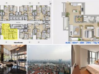 Bán căn hộ 2 ngủ view hồ hoàng cầu siêu đẹp giá siêu hot sẵn nhà chuẩn bị bàn giao  0988 125 ***
