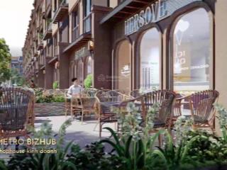 Shophouse 2 mặt tiền 8m tại metro city hòa lạc, vị trí sáng giá nhất của khu đô thị vệ tinh hòa lạc