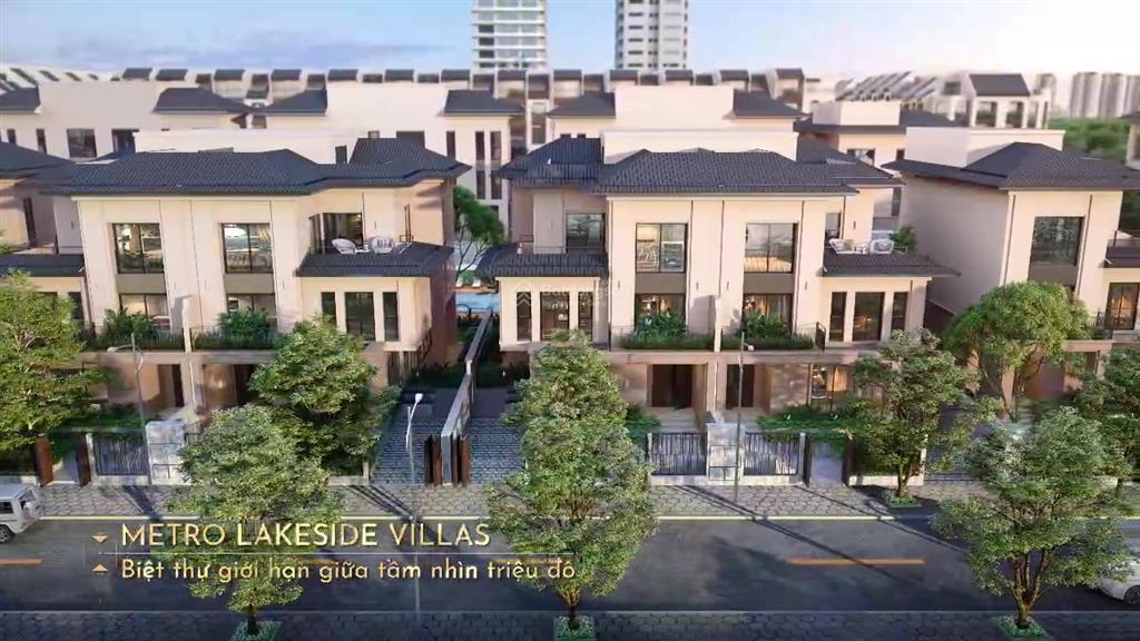 Shophouse 2 mặt tiền 8m tại metro city hòa lạc, vị trí sáng giá nhất của khu đô thị vệ tinh hòa lạc