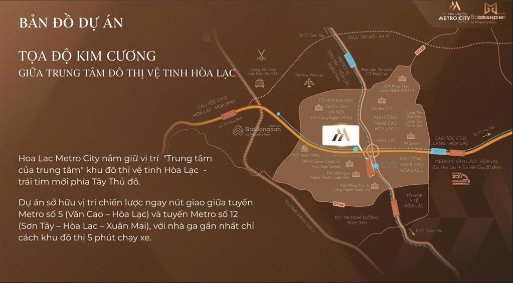 Shophouse 2 mặt tiền 8m tại metro city hòa lạc, vị trí sáng giá nhất của khu đô thị vệ tinh hòa lạc