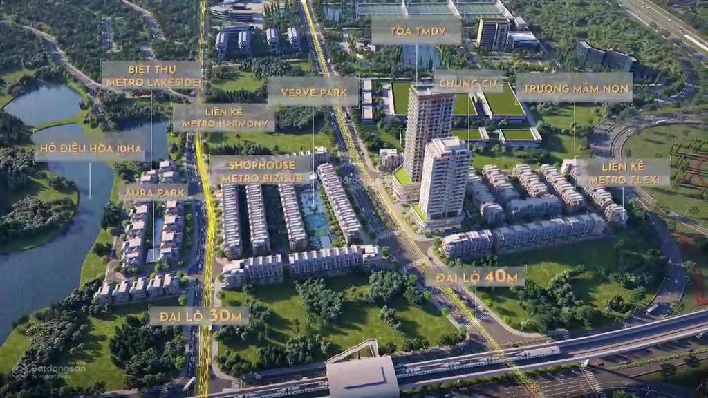 Shophouse 2 mặt tiền 8m tại metro city hòa lạc, vị trí sáng giá nhất của khu đô thị vệ tinh hòa lạc