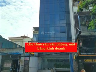 Cho thuê mặt bằng tại mặt đường vũ tông phan, thanh xuân, hà nội( gần ngã tư sở)