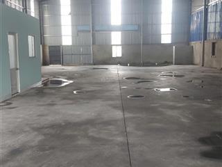 Cho thuê kho xưởng 1100m2 giá 55tr ở tp thuận an, bình dương,  0972 701 ***