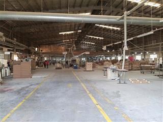 Cho thuê kho xưởng làm gỗ phun sơn 12000m2. có 3000m2 chuyền sơn ở tân uyên bình dương hcm