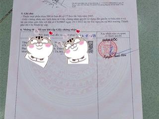 Bán đất tại thạnh lộc, q12, hcm giá cực chất 65 triệu / m2, 143.4m2