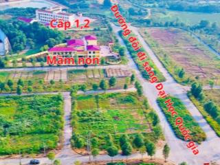 Chính chủ bán gấp mảnh đất tđc đại học quốc gia hà nội. dt 73m2, mt 5m. hơn 4 tỷ