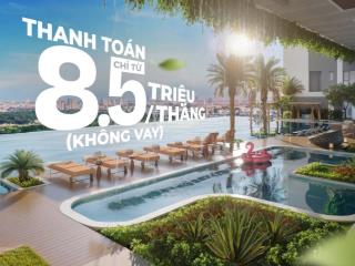 The felix 2pn giỏ hàng nội bộ 62m2  thanh toán 20% là nhận nhà, htls + gốc 0% cho đến khi nhận nhà