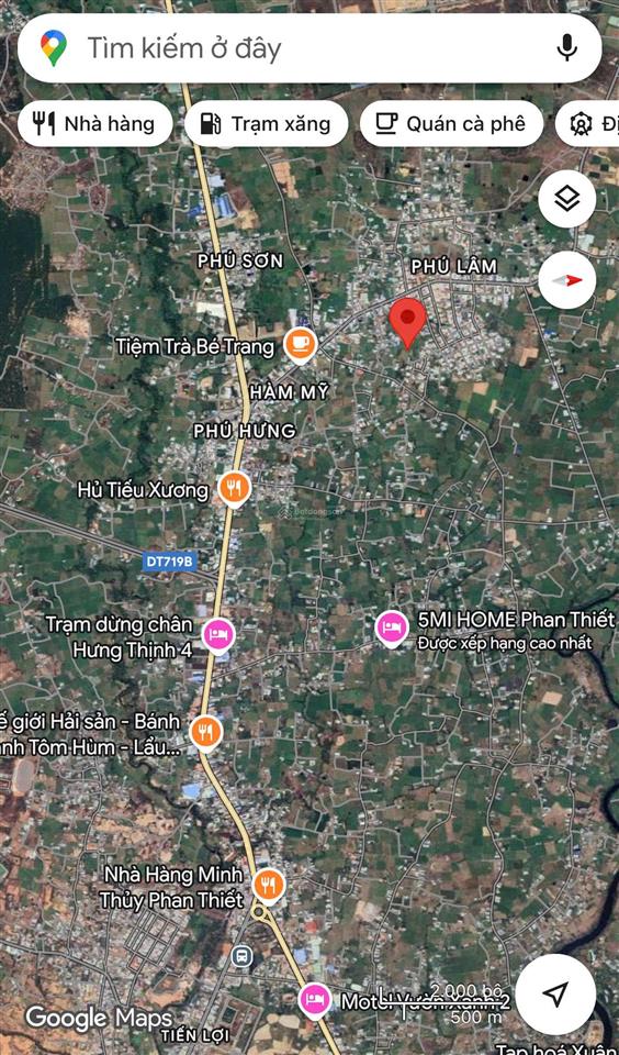 Bán vài mảnh đất xã hàm mỹ htn giá đầu tư