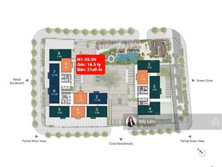 Bán 2pn narra giá cực tốt, chênh nhẹ, view nội khu