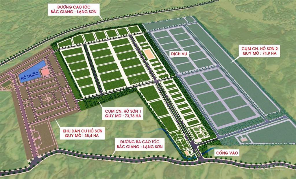 Bán 10.000 m2 ccn lạng sơn giá chỉ từ 1.785triệu/m2 phù hợp sản xuất với nhiều ưu đãi thuế